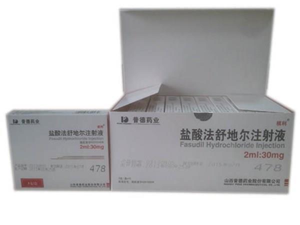 Fasudil hydrochloride injection